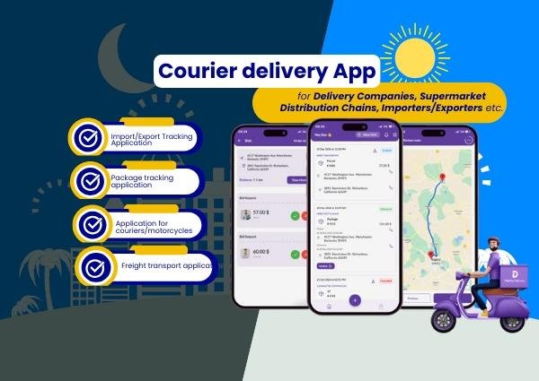 QuickDrop courier delivery App